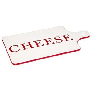 Premier Housewares Hollywood Paddle Cheese Board - Rood/Crème