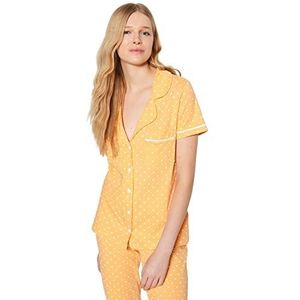 Trendyol Pyjamaset voor dames, Perzik, XS