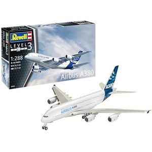 1:288 Revell 03808 Airbus A380 Vliegtuig Plastic Modelbouwpakket