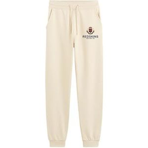 Redskins Joggingbroek en chino's, sport, nauwsluitend, casual, kinderkleding, jongens, meisjes, winter, warm, model TR RS4076, beige, 12 jaar, Beige, 12 ans
