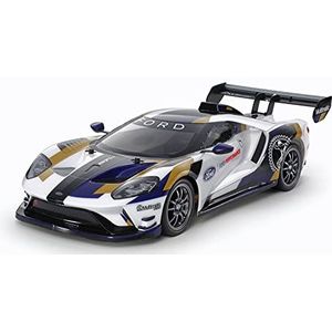 TAMIYA 58689 1:10 RC Ford GT Mk.II 2020 (TT-02), op afstand bestuurbare auto, RC voertuig, modelbouw, kit om te monteren, kit model