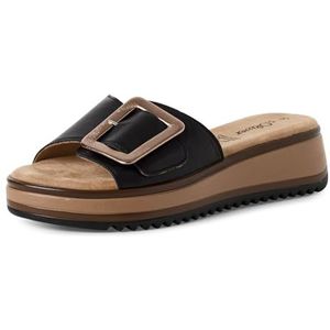 s.Oliver Damessandalen 5-27203-44, Black Nappa, 37 EU