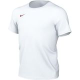 Nike - Park VII - Voetbalshirt - Wit Rood - 100% Gerecycled Polyester