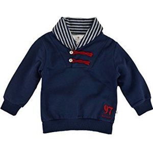 Bellybutton Kids Baby - jongens sweatshirt 1/1 mouw, blauw (Mood Indigo 3008), 86 cm