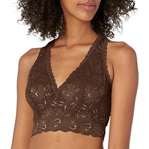 Cosabella Say Never Curvy Racerback Bralette Plunge-beha, ondoorzichtig, Uno, XL
