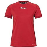 Kempa Prime Shirt Vrouwen Handbal T-shirt, Rood/Chili, M