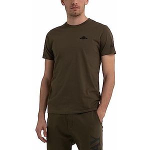 Replay T-shirt voor heren, legergroen 238, XS