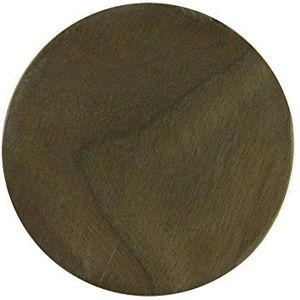 L 'Agape po2ass 37 knop voor kasten, laden, hout, grijs, 4.50 x 4.50 x 3 cm