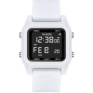 Nixon Digitaal Japans automatisch uurwerk horloge met kunststof armband A1309-100-00