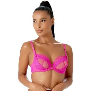 Gossard Envy Plunge BH zonder vulling, Roze Glo, 65F
