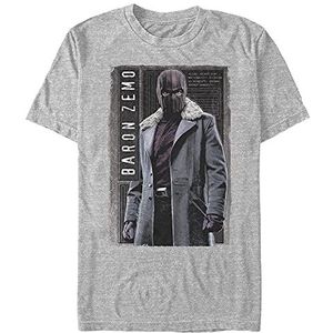 Marvel The Falcon and the Winter Soldier - Baron Panel Unisex Crew neck T-Shirt Melange grey 2XL