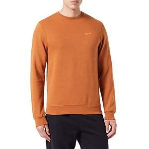 Blend Heren Bhdownton Crew Neck Sweatshirt, 181154_geglazuurde ginger, L