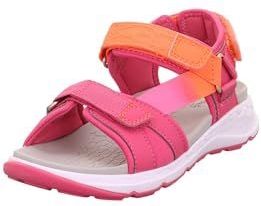 SUPERFIT - Open Schoenen - Oranje - Donkerroze - Sandalen
