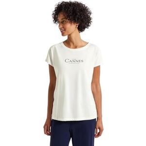 STREET ONE Shirt  zwart / wit