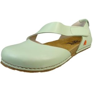 Art 0384 Creta, platte damessandalen, limoengroen, maat 37, Bestand., 37 EU