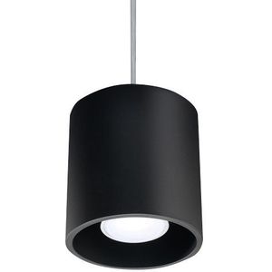 Sollux Lighting wandlamp, roestvrij staal, zwart