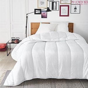 My Lovely Bed - 4 Seizoenen dekbed - Wit - 140 x 200 cm - 3 in 1 (200 g/m² en 300 g/m² = 500 g/m²) - Warm voor de winter/Licht voor de zomer