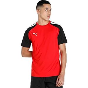 PUMA Unisex Teampacer Jersey T-Shirt, rouge/noir/blanc, 3XL