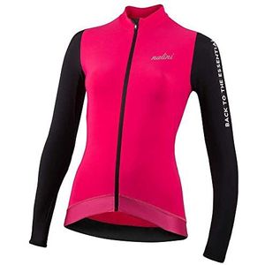 Nalini 03071601100C000.10 LS Lady Fit Longshirt Fuchsia/Zwart Maat XXL, roze/zwart, XXL