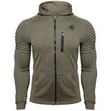 Delta Hoodie - Dark Green - 5XL