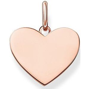 Thomas Sabo Dameshanger Love Bridge hart 925 sterling zilver 750 rosé goud verguld 1,5 cm LBPE0002-415-12