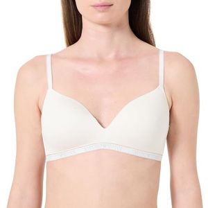 EMPORIO ARMANI Woman's Essential Studs Gewatteerde Triangle BH Wit XS, Wit, XS