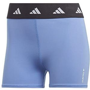 adidas Dames Techfit Leggings, Blue Fusion/Carbon, XS