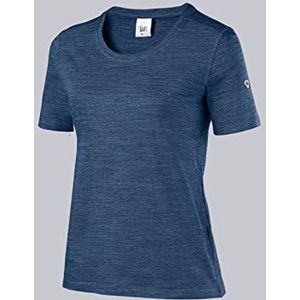 BP 1715-235 dames T-shirt 85% katoen, 12% polyester, 3% elastaan Space Blue, maat XS