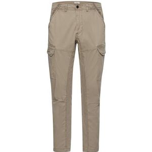 camel active Tapered Fit cargobroek voor heren, bruin, 33W / 32L