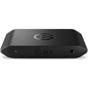 Elgato - Game Capture 4K S - Spelrecorder - Zwart - Ultra HD 4K