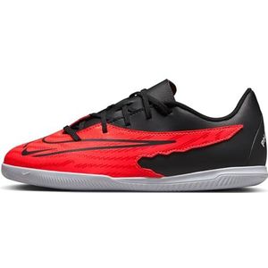 Nike JR Phantom GX Club IC GS Sneakers, Bright Crimson/Black-White, 36,5 EU, Helder Crimson Zwart Wit, 36.5 EU