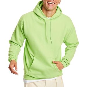 Hanes Heren trui EcoSmart Hooded Sweatshirt, Kalk, L