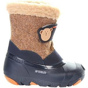 McKINLEY Unisex Teddy trekking- en wandellaarzen voor kinderen, blauw donkerbruin 901, 26 EU