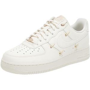 NIKE Air Force 1 '07 LX, damessneakers, 35,5 EU, Sail Sail Sail Metallic Gold, 35.5 EU