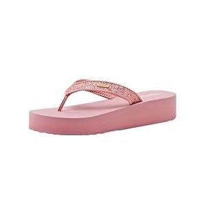 ESPRIT Strandslippers voor dames, 680 Oud Roze, 42 EU