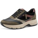TAMARIS - Comfort Low Sneakers - Olive Comb - Dames
