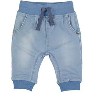 Sterntaler Uniseks Baby GOTS broek Emmi kleine kinderen, middelblauw, Normaal, blauw, 68 cm