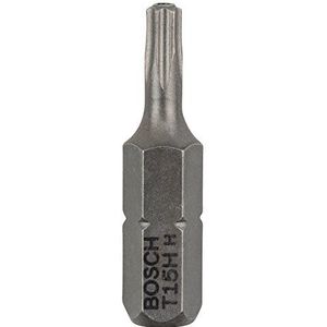 Bosch Professional Security-Torx-schroevenbit, extra hard T7H, 25 mm, verpakking van 2 stuks, 2608522006 T15H T15