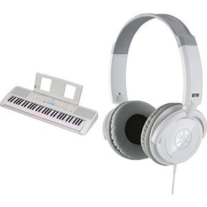 Yamaha EZ-310 draagbaar toetsenbord voor beginners, gebundeld met HPH-100-hoofdtelefoon
