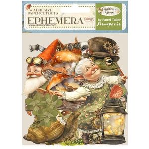 Stamperia - Ephemera for Scrapbooking, Albums, Card Making, Bullet Journalling and More, Adhesive Paper Cut Outs, Easy to Apply, Perfect for Hobbies, Crafts, and Gifting (Hidden Grove)