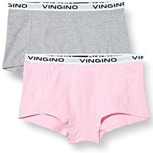 Vingino Hipster Panties voor meisjes, Multicolor roze, 4 Jaren