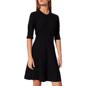 Love Moschino Casual Jurken, Damesjurk, Zwart, 40
