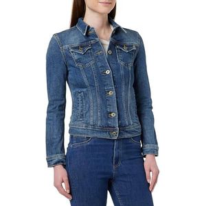Pepe Jeans Dames Thrift Jacket, Blauw (Denim-ht7), S
