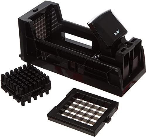 Ibili - 777800 - Aardappelsnijder - Kunststof - 24 cm - Roestvrijstalen Messen