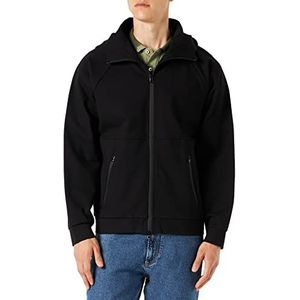 United Colors of Benetton Sweatshirt zonder capuchon voor heren, Zwart 100, XL