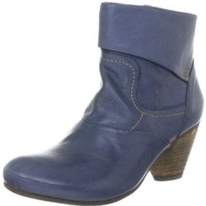 Virus Moda 960754 dames fashion halfhoge laarzen & enkellaarzen, blauw 5, 40 EU