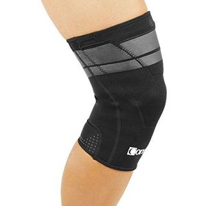 Compex Unisex - Volwassenen ANAFORM 2 MM KNEE Sleeve Fitness Bandages, zwart, l