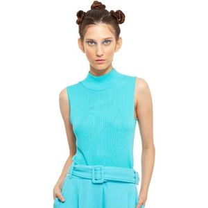 CHAOUICHE Dameshemd, blauw, XX-Large, Blauw, XXL