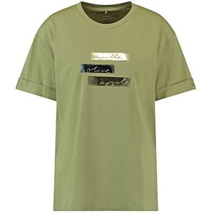 GERRY WEBER Edition Dames T-Shirt, olijfgroen, 40