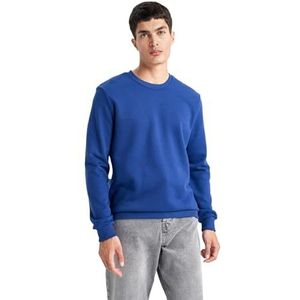 DeFacto Herentrui en sweatshirt - keuze uit truien en sweatshirts voor heren, blauw, S